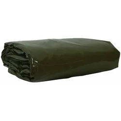 vidaXL Plane 650g / m2 Olive Grün 1,5 x 10 m Canvas mit PVC-Beschichtung