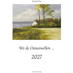 Wandkalender Wo de Ostseewellen 2027