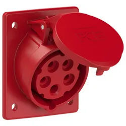 PCE Steckdose PCE 415-6tt CEE Anbaudose 16 A 5polig 400 V 1 St. rot