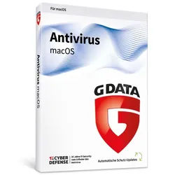 G DATA Antivirus 2025/2026 für Mac | 1 Gerät - 1 Jahr | Sofortdownload + Produktschlüssel