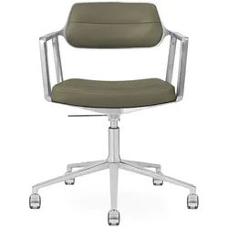 Bürodrehstuhl Vipp 453+ Vipp grün, Designer Vipp Design, 67x70-77.5x67 cm