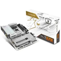 NITRO+ X870EA PhantomLink Polar Mainboard - AMD X870E - AMD AM5 socket - DDR5 RAM - ATX