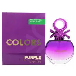 United Colors of Benetton Eau de Toilette Colors de Purple Eau de Toilette 50ml Spray