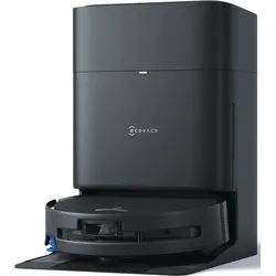 ECOVACS Nass-Trocken-Saugroboter DEEBOT T80S OMNI (Black), OZMO ROLLER 2.0 Wischtechnologie, 80 W, mit Beutel, 24.800 Pa Saugleistung, Triple Lift 10 mm schwarz