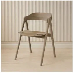 Hammel Furniture Stuhl Mette by Hammel (1 St), Massivholz, gepolsterte Sitzfläche, versch. Farbvarianten beige