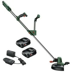 BOSCH Akku-Rasentrimmer »UniversalGrassCut18«, inkl. 2 Akkus, 18 V - gruen