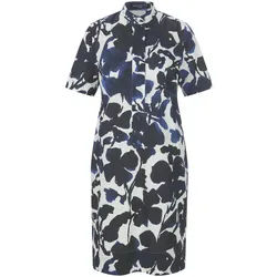 La robe 100% coton Fadenmeister Berlin bleu