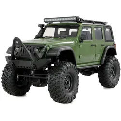 Amewi RC-Auto Mini-D90 AMXRock 4WD, 4WD,LED-Beleuchtung,IPX4 spritzwassergeschützt grün