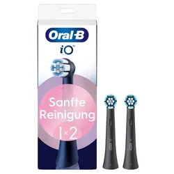 Oral-B Aufsteckbürsten 2ER SW (IO Sanftereinigung) 2 St schwarz