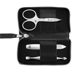 Zwilling Maniküre-Pediküre-Set Zwilling Professionelle Premium Maniküre Set 3 tlg. vegan, schwarz, 3-tlg. schwarz