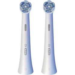 Oral-B Elektrische Zahnbürste Oral-B iO Ultimative Reinigung 2er Zahnbürsten-Zubehör Weiss