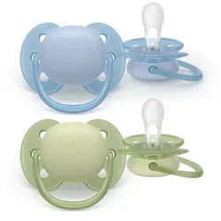 Philips Avent Ultrasoft SCF091/37 0-6 m Schnuller Boy 2 St.