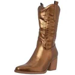 Salinyang Stiefel Stiefel goldfarben 37 EU