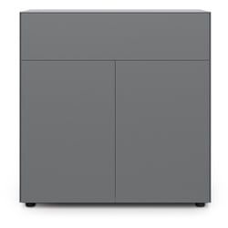 Container Connect grau, Designer form1, 102x100x48 cm