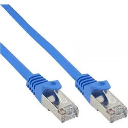 INLINE Patchkabel, SF/UTP, Cat,5e, blau, 7,5m