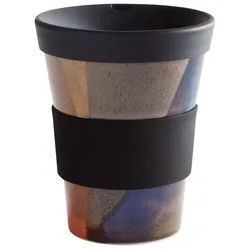KAHLA Coffee-to-go-Becher Cupit Becher + Trinkdeckel, 1-tlg., Porzellan, Made in Germany bunt
