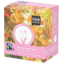 Fair Squared Körperseife Aprikose