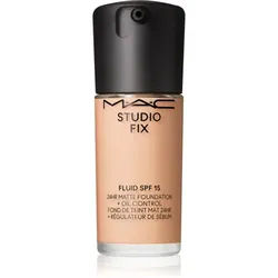 MAC Cosmetics Studio Fix Fluid SPF 15 24HR Matte Foundation + Oil Control mattierendes Foundation SPF 15 Farbton N4.75 30 ml