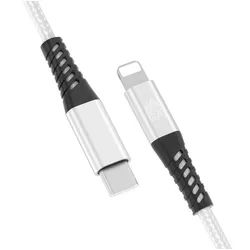 JAMEGA USB-C zu Iphone Kabel 480M 60W - verschiedene Farben - 0,5m - 3m USB-Kabel, USB Typ C, 8-Pin Stecker - kompatibel mit Iphone (300 cm) weiß