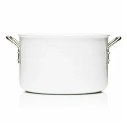 Eva Solo Kochtopf White Line Ø 24 cm 7 L, Edelstahl weiß