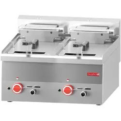Gastro M Doppelfritteuse 60/60FRE 2 x 10L