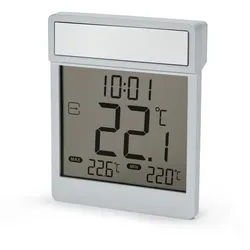 Tchibo - Fensterthermometer - silber