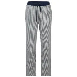 Phil & Co. Pyjamahose Herren Schlafanzughose (1-tlg) Baumwolle blau M / 50