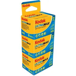 Kodak Farbnegativfilm Ultra Max 400 135 36 3er Pack
