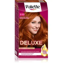 Schwarzkopf Palette Deluxe Permanent-Haarfarbe Farbton 7-77 (562) Intensive Shiny Copper 1 St.