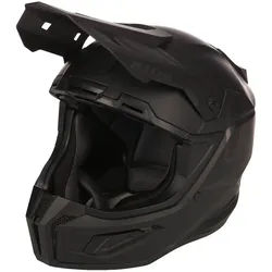 Klim T1 Freeride Snowmobil Helm, schwarz, Größe L für Männer