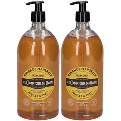 LE Comptoir DU Bain Savon de marseille corps & mains - Vanille & Miel