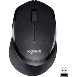 Logitech M330 Silent Plus Mouse Maus schwarz
