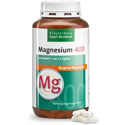 Magnesium-400-supra Kapseln - 229 g