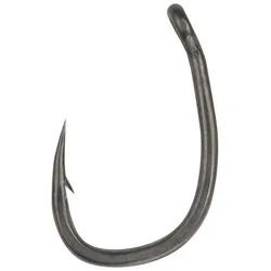 FOX International Karpfenhaken Fox Edges Armpoint Super Wide Gape Einzelhaken Inturned Eye silberfarben 5