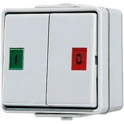 Jung WG 600 - Doppel-Taster- 2 Wechsler