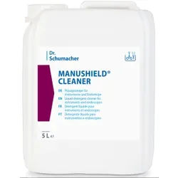 Dr. Schumacher MANUSHIELD CLEANER Instrumentenreiniger, Parfümfreie Instrumentendesinfektion für eine gründliche Reinigung, 5 Liter - Kanister