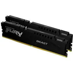 FURY Beast DDR5-5200 - 16GB - CL40 - Dual Channel (2 pcs) - Intel XMP - Schwarz