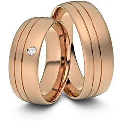 Trauringe Dortmund 333er Rotgold - 2634