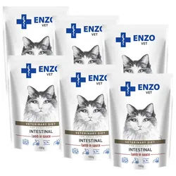 ENZO VET Intestinal mit Lammfleisch in Sauce für Katzen 6x100g