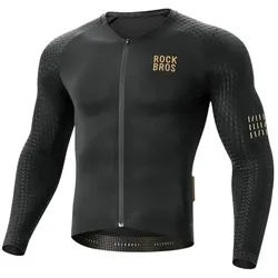 YDCX008 Diamond Long Sleeve Cycling Jersey Size XS - Black