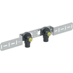 Geberit Mepla Anschlusswinkel 90Gr vormont. zweifach Rg d16-Rp1/2