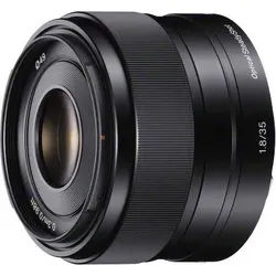 Sony SEL-35F18 E-Mount Standard Festbrennweiteobjektiv, (E 35mm F1.8, OSS, APS-C) schwarz