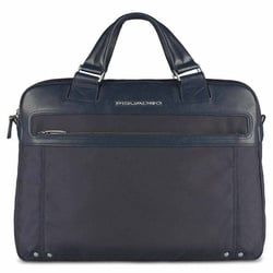 Piquadro Link Doppelgriff-Laptoptasche 15" mit iPad®-/iPad®Air-/iPad®mini-Fach Blau