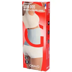 Gibaud Chaleur Nierenwärmer L 30cm anthrazit