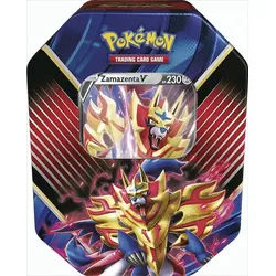 POKÉMON Sammelkarte Pokemon Tin 86 Zamazenta-V Deutsche Ausgabe