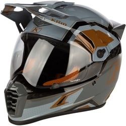 Klim Krios Pro Rally Carbon Motocross Helm, braun, Größe XL für Männer