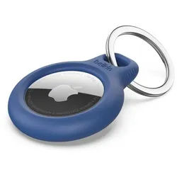 Belkin Monitor-Halterung Belkin Secure Holder Schlüsselanhänger für Apple AirTag, blau
