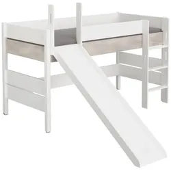 Paidi Spielbett , Weiß, Silbereichenfarben , Holz, Holzwerkstoff , Buche , massiv , 90x200 cm , Blauer Engel, Goldenes M , Typenauswahl, in verschiedenen Größen erhältlich, in verschiedenen Farben erhältlich , Baby & Kindermöbel, Kinder- & Jugendzimmer, Kinderbetten, Spielbetten