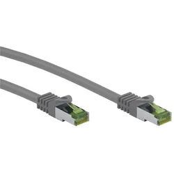 Goobay Goobay 61113 GHMT-zertifiziertes CAT 8.1 Patchkabel, S/FTP (PiMF), Netzwerkkabel