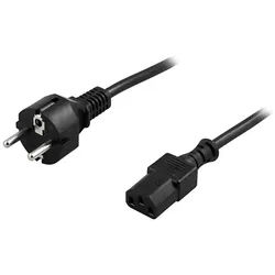 DEL-111M - power cable - power CEE 7/7 to power IEC 60320 C13 - 5 m